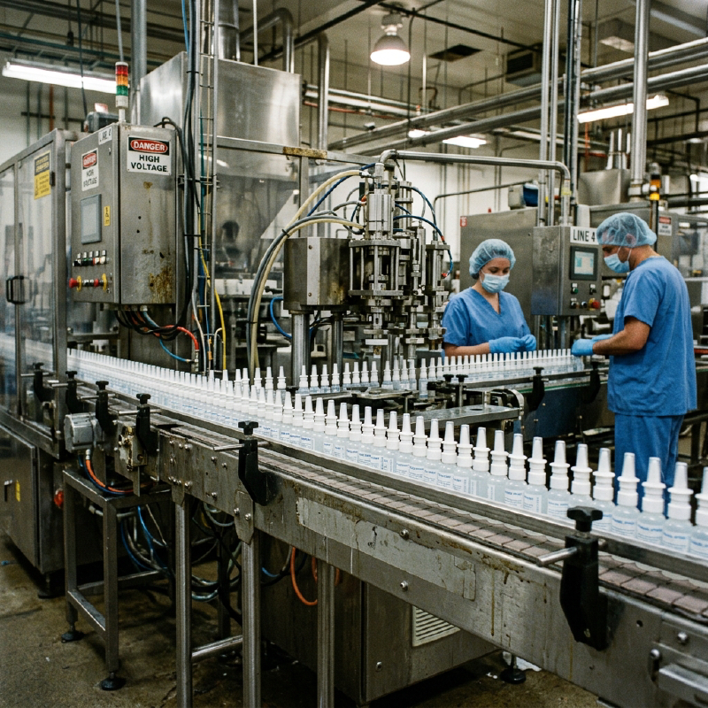 Nasal Spray Bottling Line