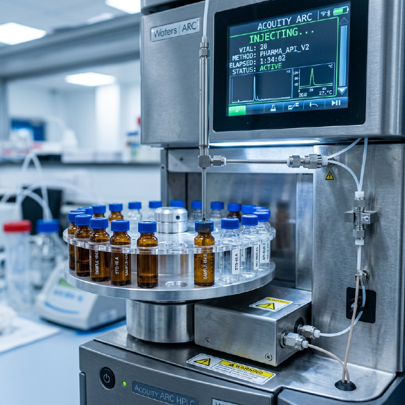 HPLC Digital Readout and Logbook