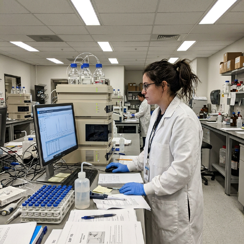 Advanced HPLC Setup at Saar Biotech QC Lab