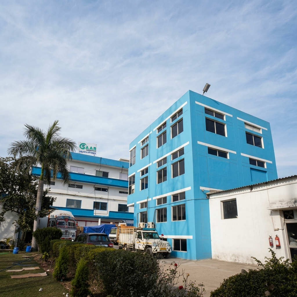 Saar Biotech Manufacturing Unit | WHO-GMP Facility in Baddi